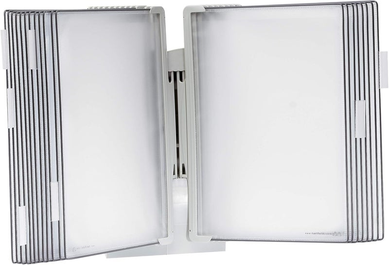 Tarifold DJOIS by Desktop Unit Extension for Modular Reference System - 10 Double-Sided Pockets - Letter-Size (TE271) - Image 2